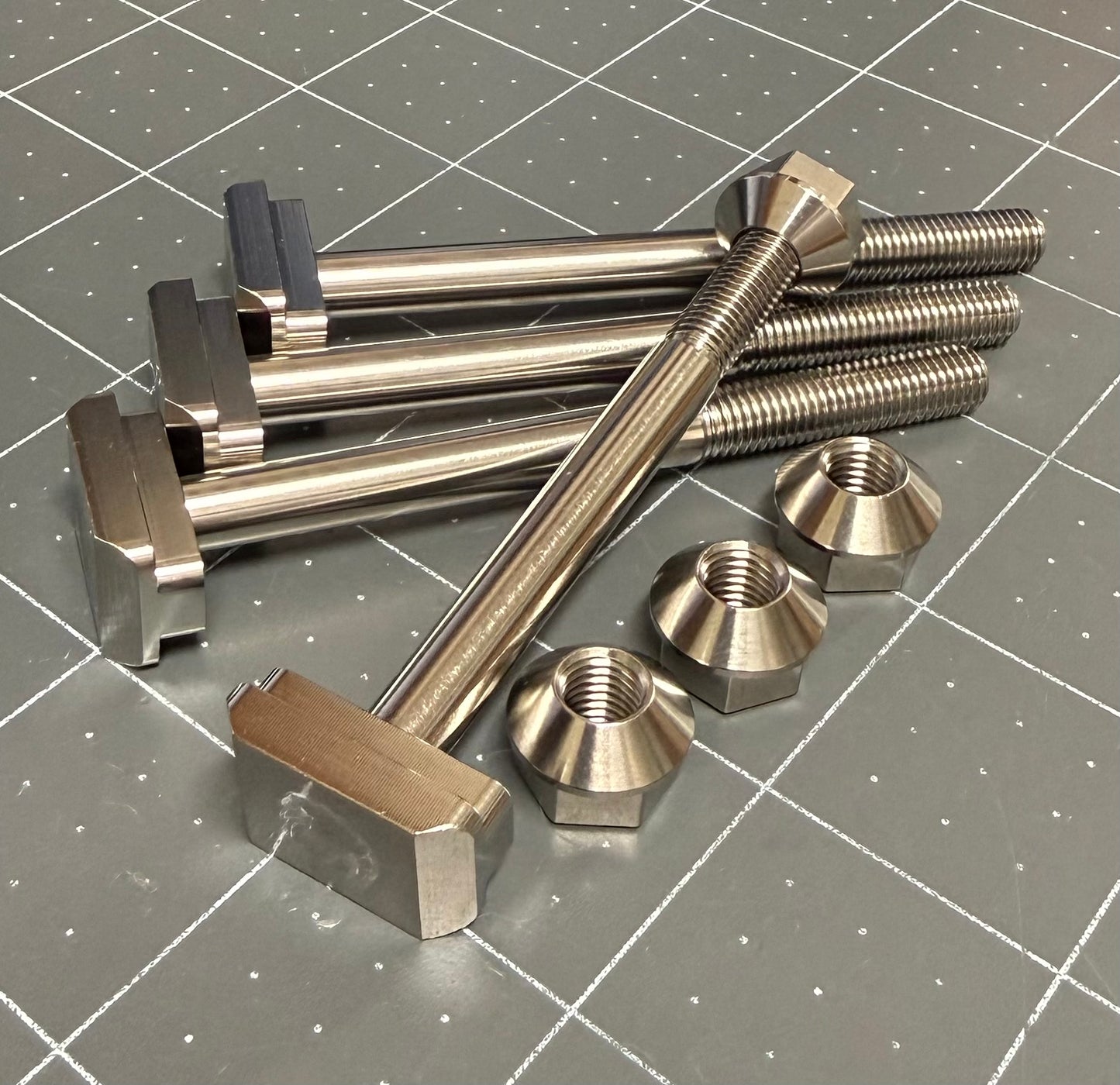 Foil Drive/Foil Assist Studs with Hex Nuts