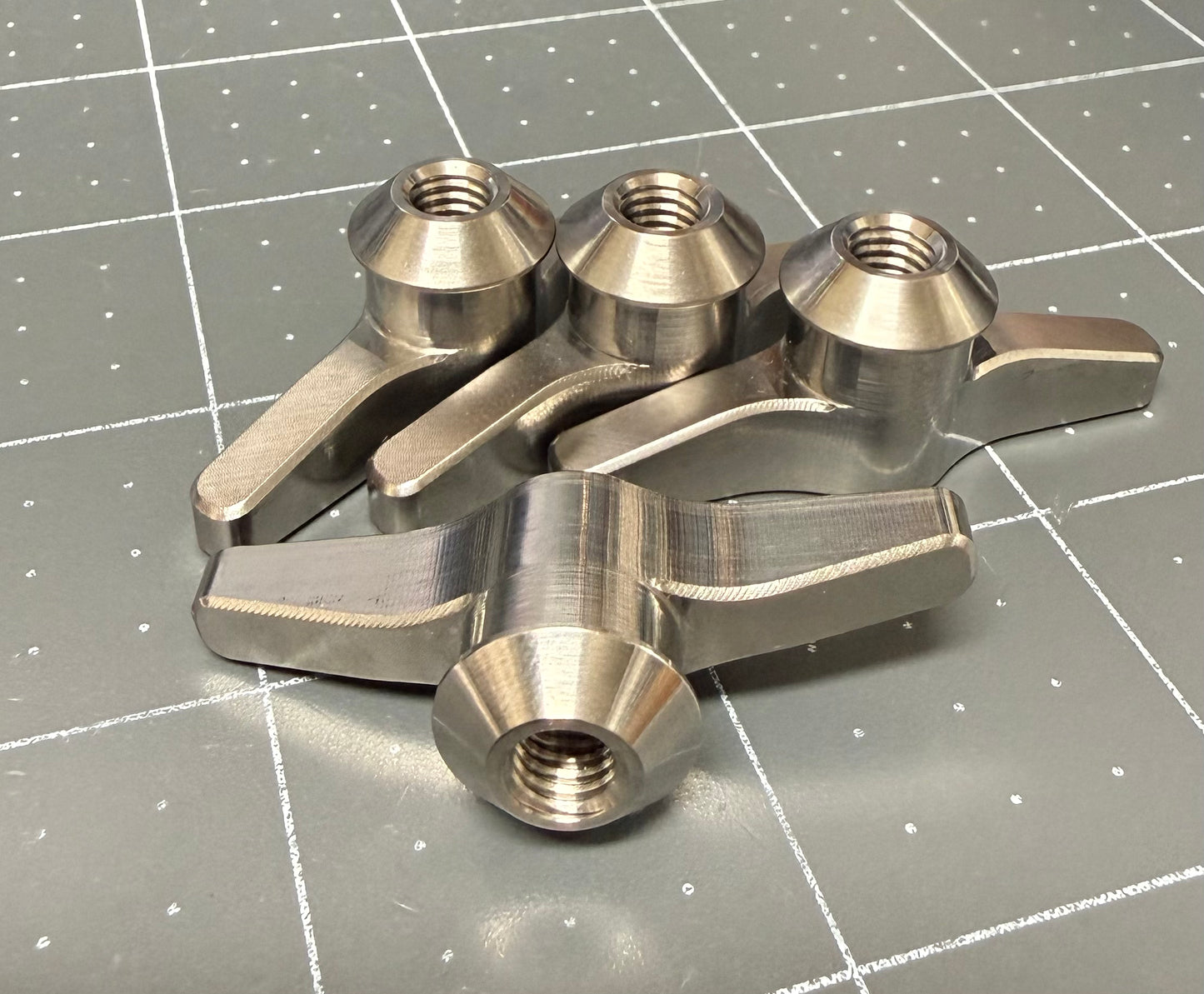 Titanium Wingnuts - Adjustable
