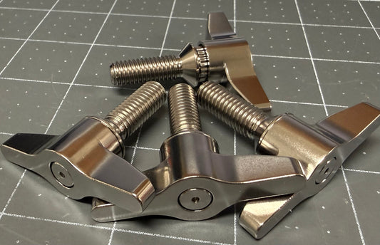 Adjustable Titanium Wingscrews - V1