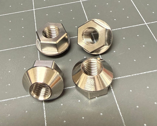 Titanium Countersunk Hex Nuts