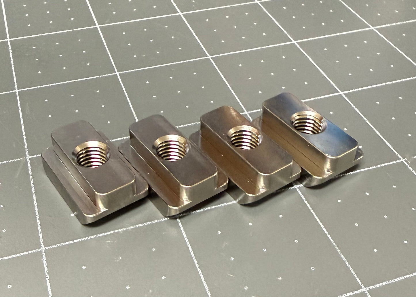 Titanium Track Nuts